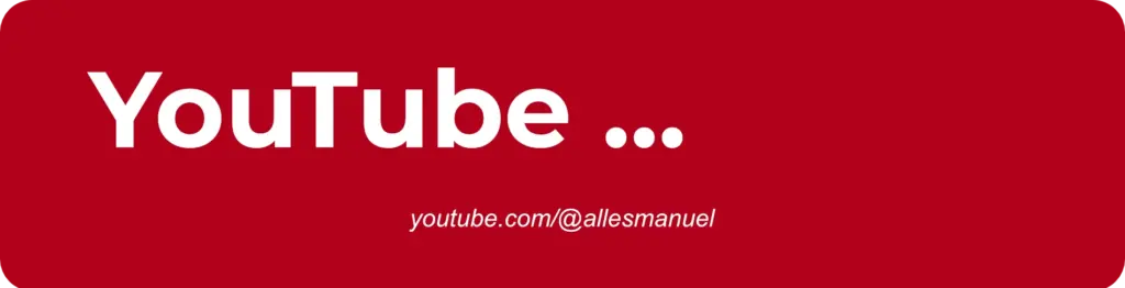 besuche uns auf Youtube